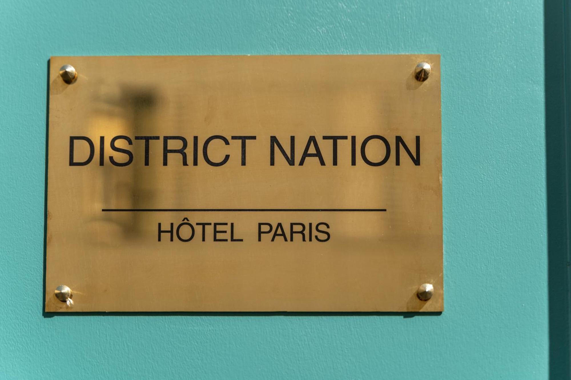 District Nation Hotell Paris Exteriör bild